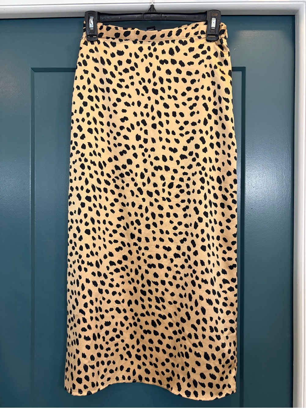 Forever 21 Animal Print Midi Skirt